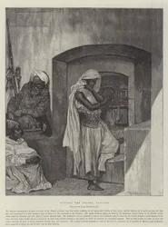 Devant la prison, Tanger